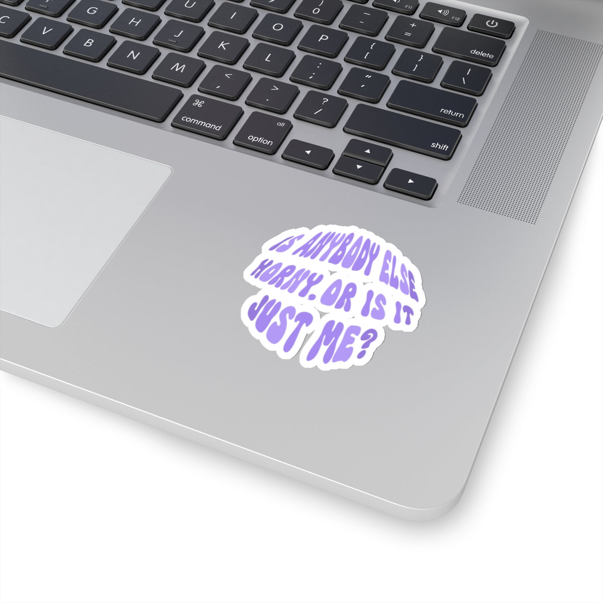 Is anybody else…? — Kiss-Cut Stickers — PURPLE