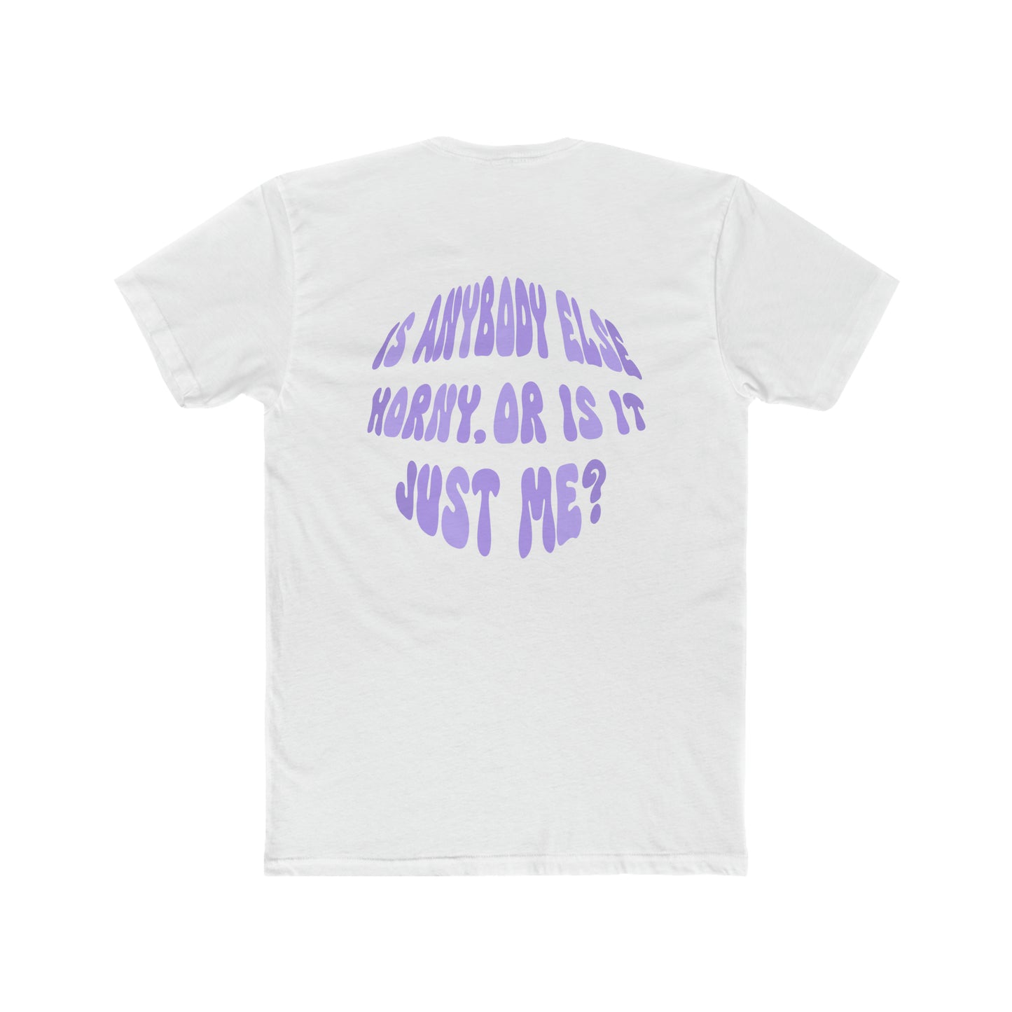 Is anybody else…? — Men's Cotton Crew Tee