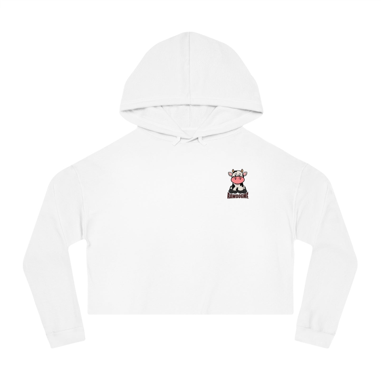 RAWDOGME — Women’s Cropped Hooded Sweatshirt